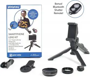 Pixlplay - 6 in 1 Smartphone Camera Lens Kit for iPhone & Android review