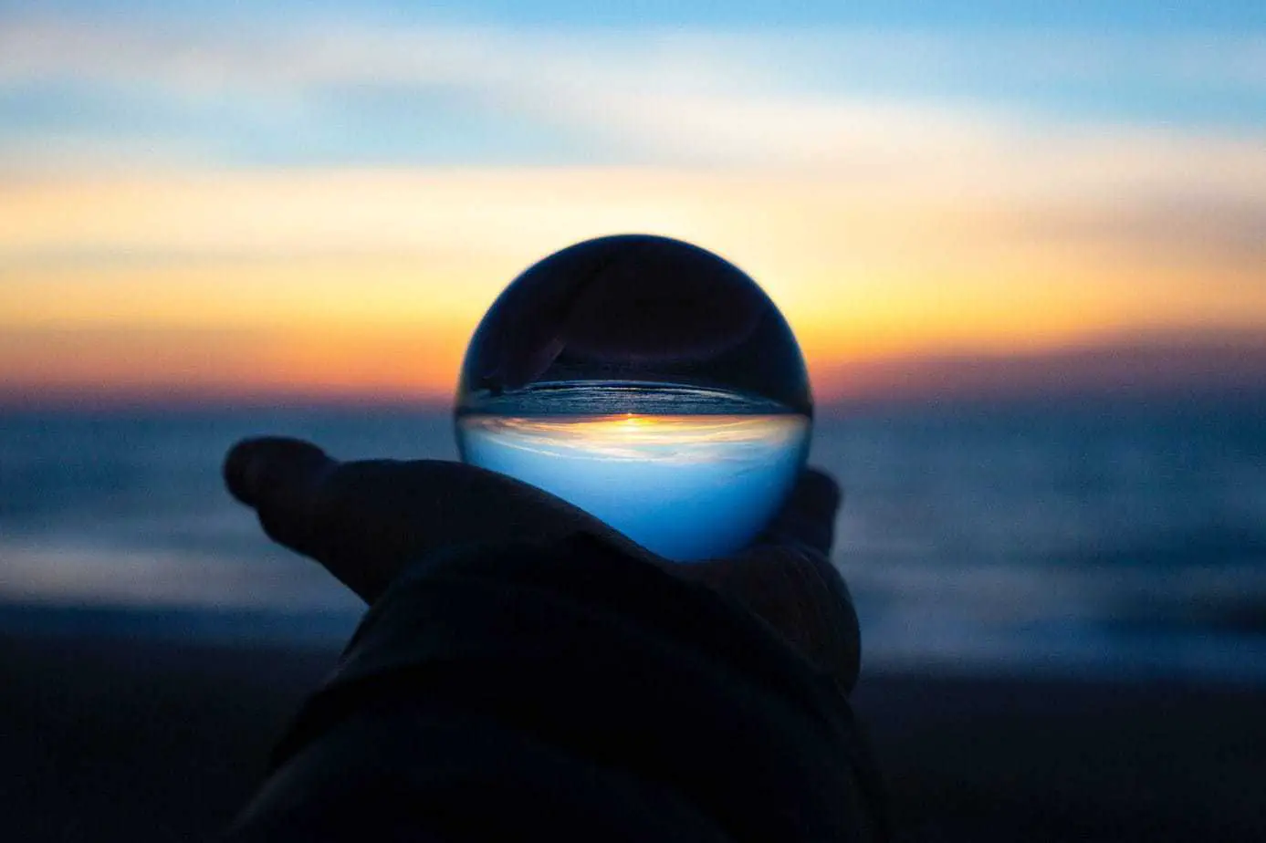 lensball photography on a smartphone