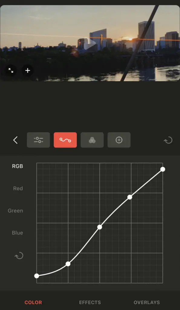 color grading video app for ipgone